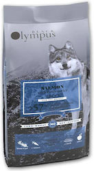 Black Olympus Salmon 2kg Dry Food with Few Grains for Adult Dogs with Salmon