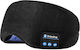 Travel Music Eye Cover Μάσκα Ύπνου Πολυεστερική με Bluetooth Ακουστικά Μαύρη