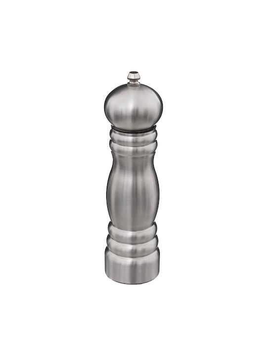 Atmosphera Handbuch Gewürzmühlen Metallisch in Silber Farbe 22.5cm 1Stück