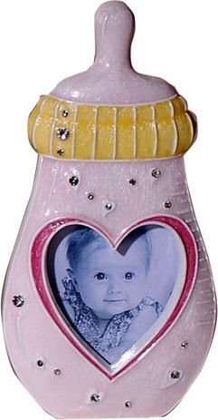 Royal Art Collection Ceramic Photo Frame Bottle