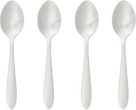 Atmosphera Löffelset Kaffee/Tee Edelstahl Silber 4Stück