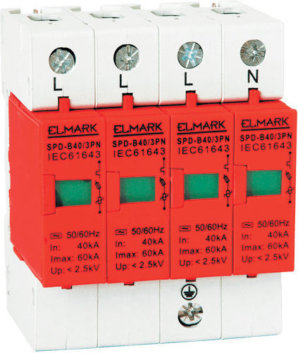 Elmark 3-Poles Panel Lightning Protection 20kA