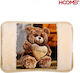 Hoomei Elektrische Wärmflasche Kopfkissen Beige 25x17cm