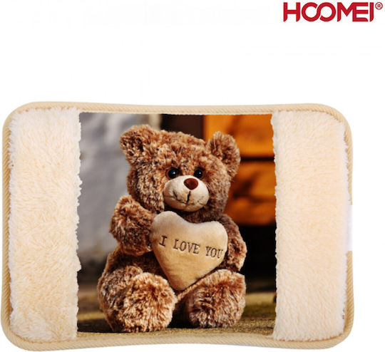 Hoomei Elektrische Wärmflasche Kopfkissen Beige 25x17cm