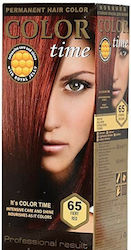 Rosa Impex Color Time Hair Dye 65 Fiery Red 100ml