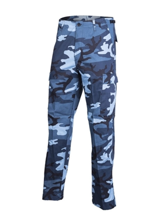 Mil-Tec BDU Στρατιωτικό Παντελόνι Παραλλαγής Sky Blue