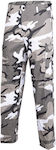 Mil-Tec BDU Military Pants Black and white 000052