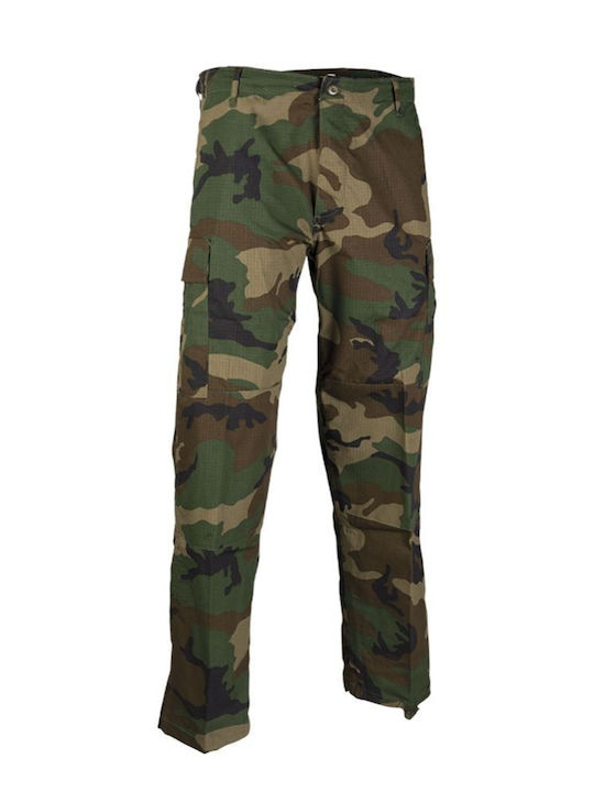 Mil-Tec Military Pants American US Woodland