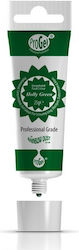 Rainbow Dust Food Colouring Gel ProGel Holly Green Tube 25gr