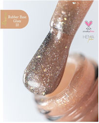 Alezori Glam No10 Grundierung für normale Nagel...
