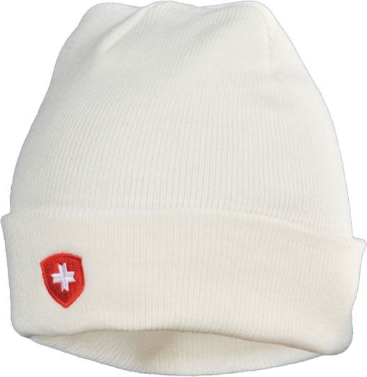 Beanie Männer Beanie Gestrickt in Weiß Farbe