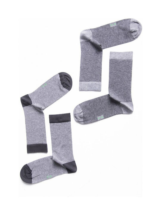 ME-WE Men's Socks Gray 2Pack