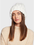 4F Knitted Beanie Cap Beige