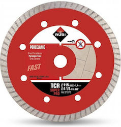 Rubi Turbo TCR Δίσκος Κοπής Δομικών Υλικών 115mm