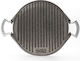 Vaello Non-Stick Baking Plate Double Sided with Cast Iron Grill Surface 32x32cm S7908280