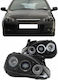 Sonar Μπροστινά Φανάρια Angel Eyes για Opel Corsa C 2000-2006 2τμχ