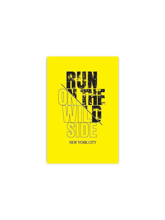 Poster Run on the Wild - 45cm x 30cm - Illustration 250g