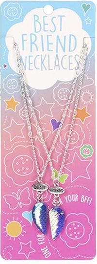 Gama Brands Best Friends Necklaces Mermaid Heart Jewelry Game