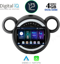 Digital IQ Car-Audiosystem für Mini Landsmann / Paceman / Kooper 2010-2016 (Bluetooth/USB/AUX/WiFi/GPS/Apple-Carplay) mit Touchscreen 9"