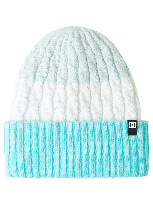 DC Luxe Knitted Beanie Cap Light Blue