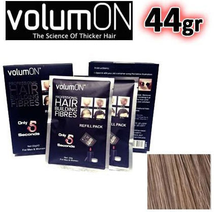 VolumON Nachfüllung Farb für Haarfarbzusätze und Füllstoffe mit Keratin Hair Building 44gr