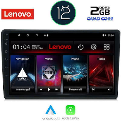 Lenovo Car Audio System for Citroen C4 / DS4 Audi A7 2018+ (Bluetooth/USB/AUX/WiFi/GPS/Apple-Carplay/CD) with Touch Screen 10.1"