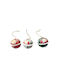Hängendes Weihnachtsbaumschmuck Klingel 6x6cm (Verschiedene Designs oder Farben)