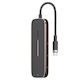 Usams USB-C Докинг станция с HDMI Черен (SJ578HUB01)