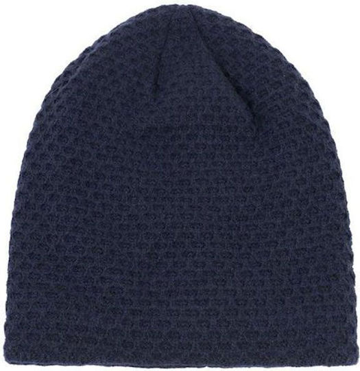 Beanie Männer Beanie Gestrickt in Marineblau Farbe