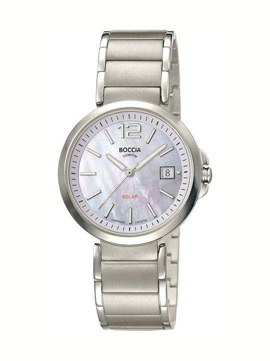 Boccia Women's Watch 29mm Battery Silver