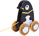 Lorelli Pull-Along Toy Penguin for 12++ Months