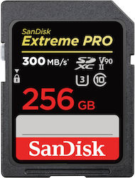 Sandisk Extreme Pro SDXC 256GB Class 10 U3 V90 UHS-II