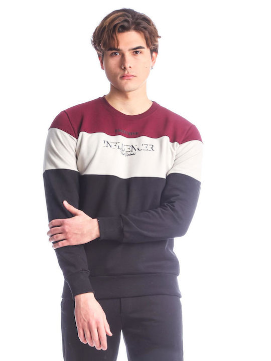 Paco & Co Суитшърт Burgundy / Black