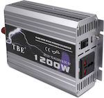 ΤΒΕ T24P1200-1 Inverter Καθαρού Ημιτόνου 1200W 24V