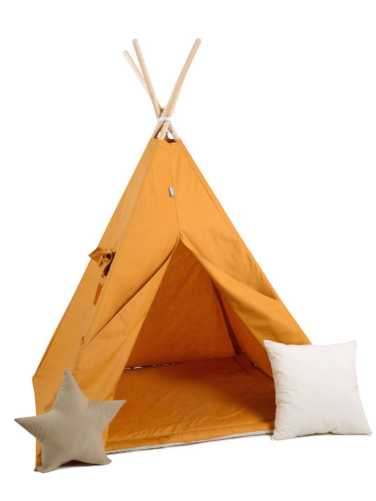 Kiddylab Kids Indian Teepee Play Tent Orange