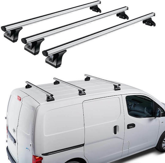 Cruz Cruz Autodachträger Aluminium 175cm Universell mit Dachträgerfüßen Silber