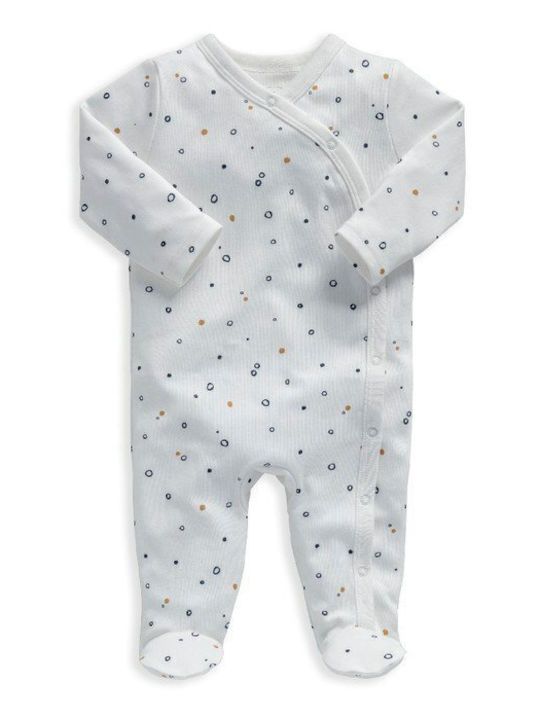 Mamas & Papas Babystrampler Langärmliges Ecru