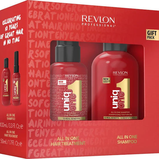 Revlon Uniq One Грижа За Косата Хидратация За Нормална Коса С Шампоан 2 Бройки