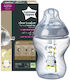 Tommee Tippee Plastic Bottle Closer to Nature with Silicone Nipple for 0+, 0+ m, months 260ml 1pcs