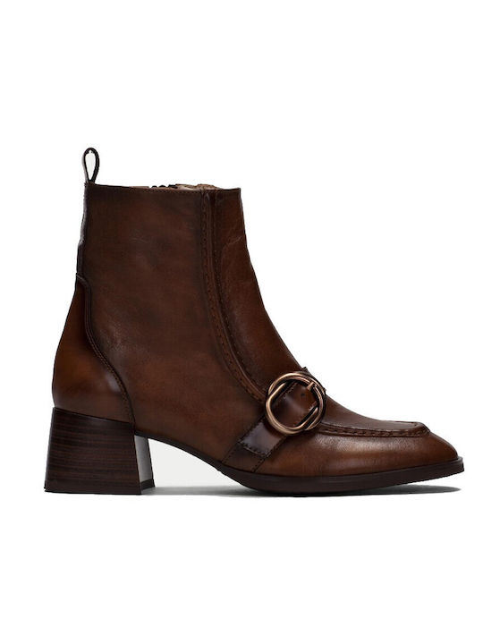 Hispanitas Women's Ankle Boots Brown