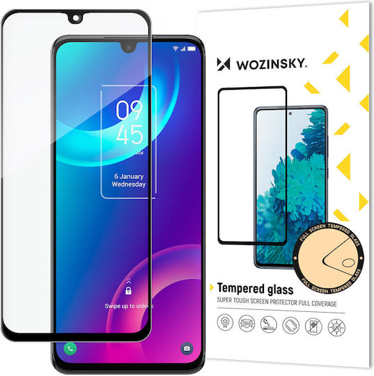 Wozinsky Case Friendly Full Glue Full Face Tempered Glass Μαύρο (Tcl 30 5 G)