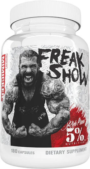 Rich Piana 5% Nutrition Freak Show Mimicker 180 Капсули