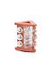 Karvounis Glass Tabletop Rotating Spice Rack Cherry 9pcs