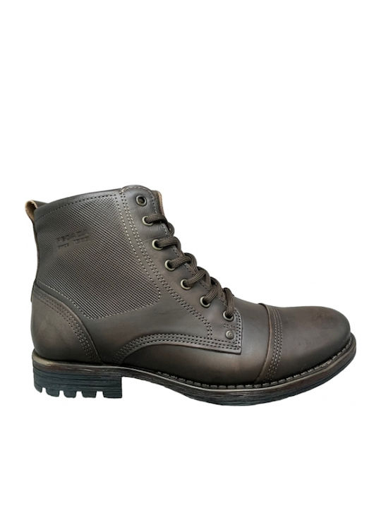 Pegada Leder Braun Herrenstiefel Anatomisch