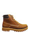Veludo Leather Tabac Brown Men's Boots Anatomical