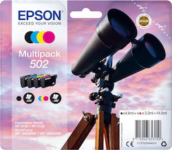 Epson 502 Gelb / Cyan / Magenta / Schwarz (C13T02V64510)