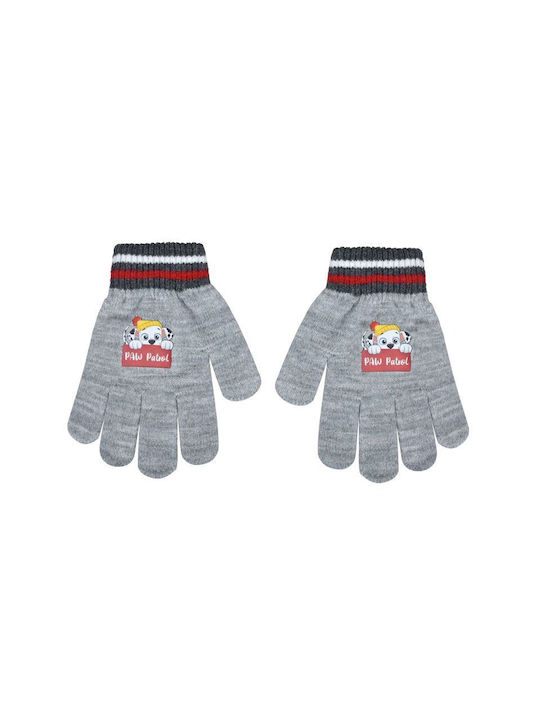 Stamion Knitted Kids Gloves Gray