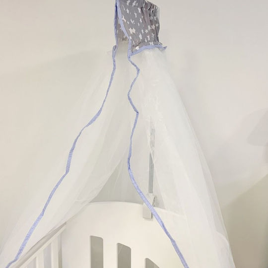 Just Baby Crib Mosquito Net Blue