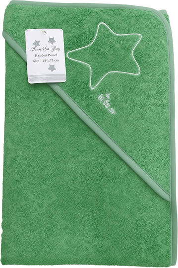 Beboulino Baby Bath Towel Bathrobe Hooded 75x75cm