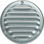 Φ75Χ Round Vent Louver with Sieve 12.5x12.5cm